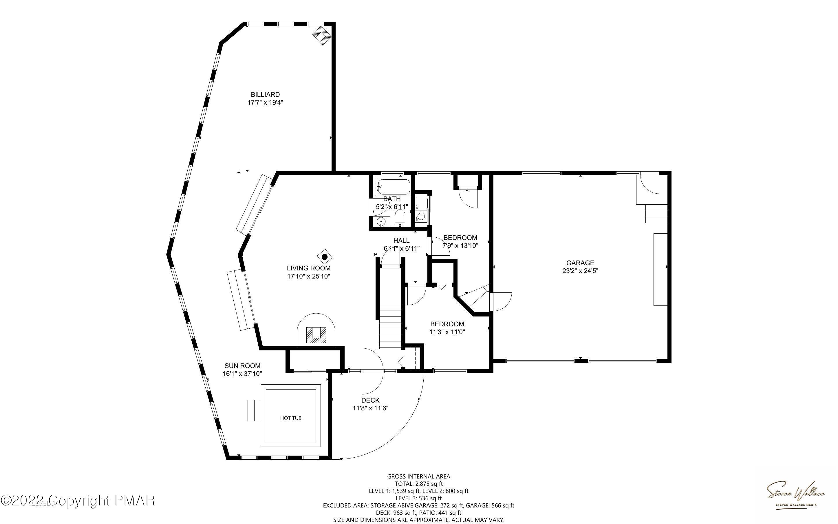 134 Moseywood Road Lake Harmony, PA 18624 - Photo 65 of 70 a picture of a floor plan