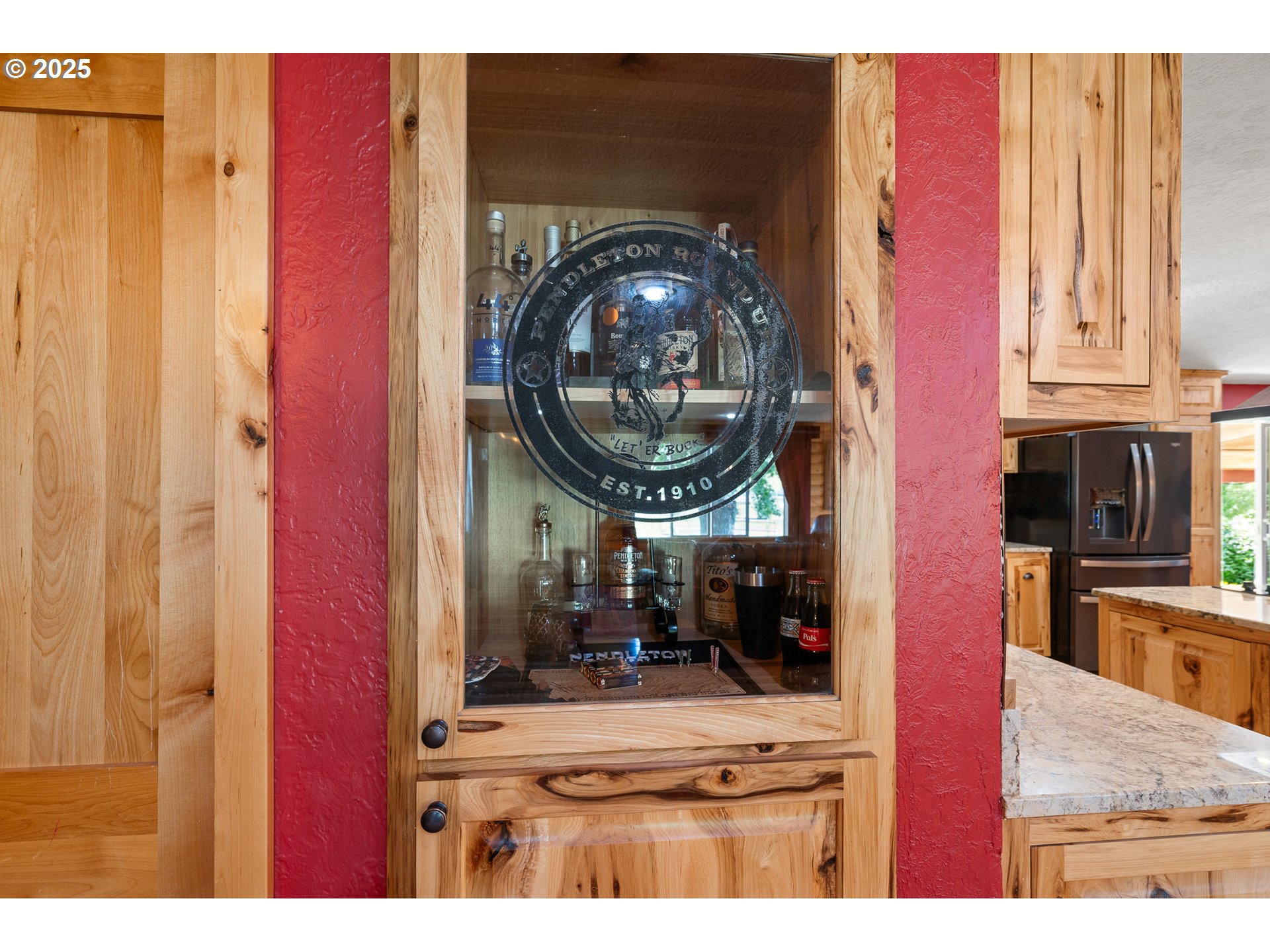 73594 Davis Lane Pendleton, OR 97801 - Photo 26 of 48 a view of a kitchen with a stove and a window