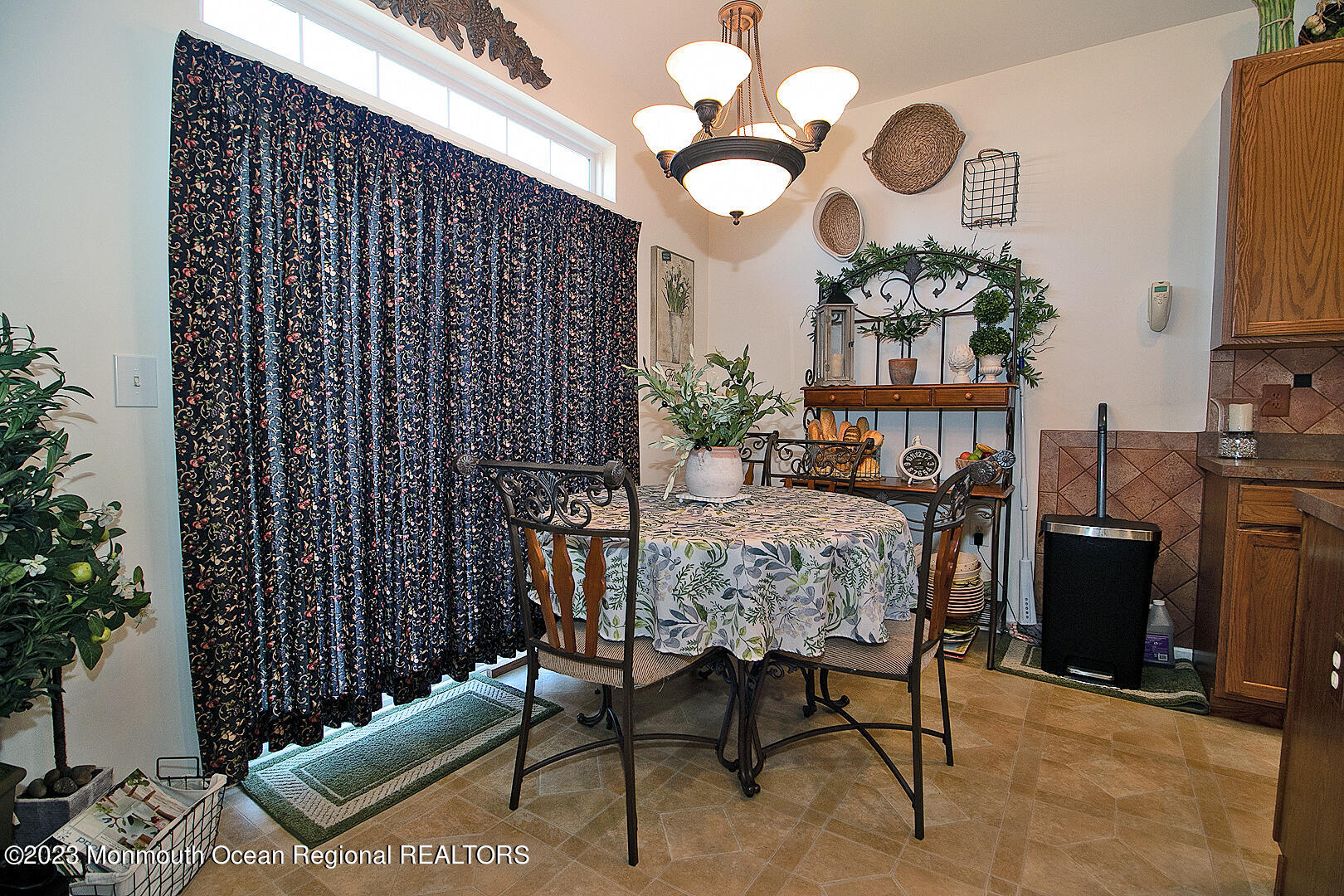 27 Pancoast Road Waretown, NJ 08758 - Photo 22 of 37 a dining room with furniture and chandelier fan