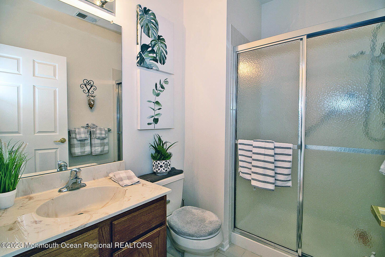 27 Pancoast Road Waretown, NJ 08758 - Photo 28 of 37 a bathroom with a sink toilet and shower