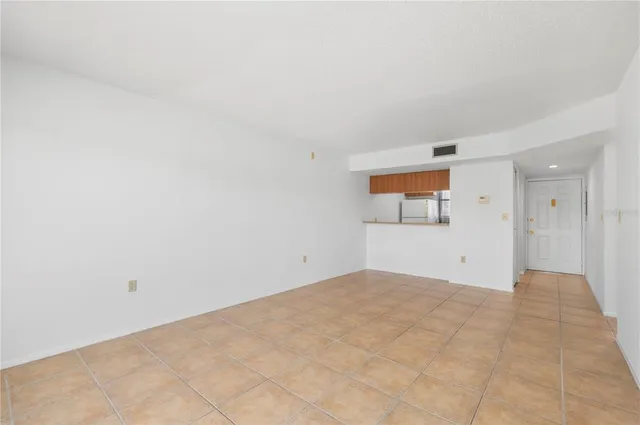 a view of empty room