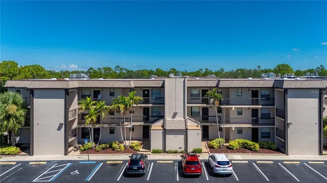 a aerial view of a house with a garden