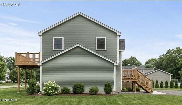 L-9 Hillside Road Pattersonville, NY 12137 - Photo 5 of 7 Rendering from Home plans