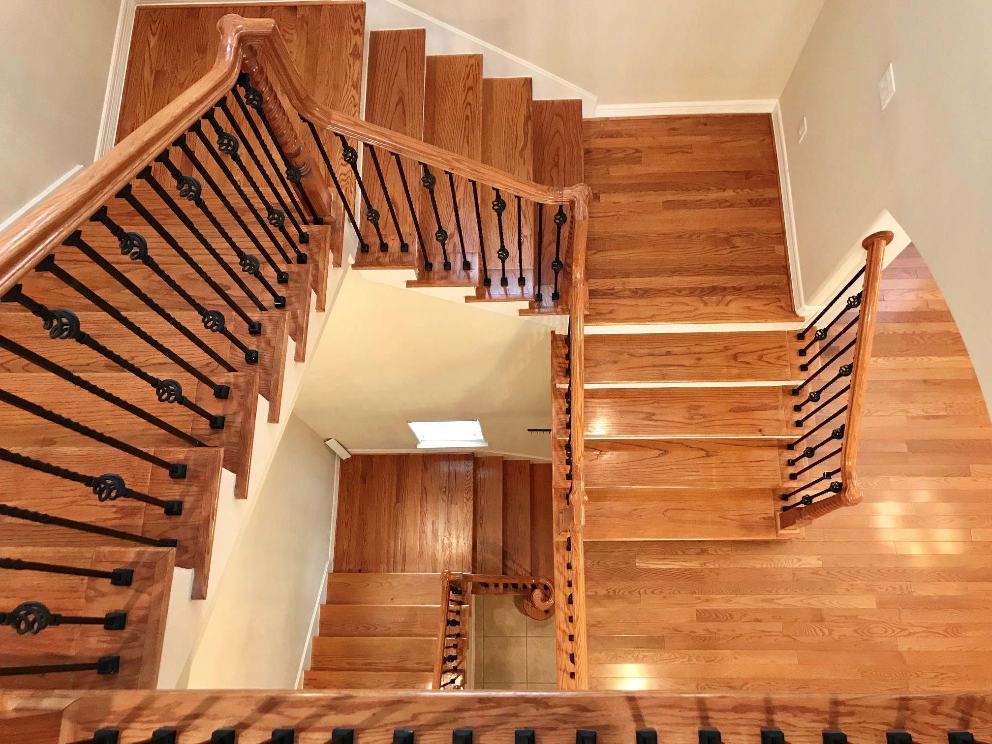 4003 Feagan Street, Unit 2 Houston, TX 77007 - Photo 15 of 25 Staircase view from the 3rd floor.