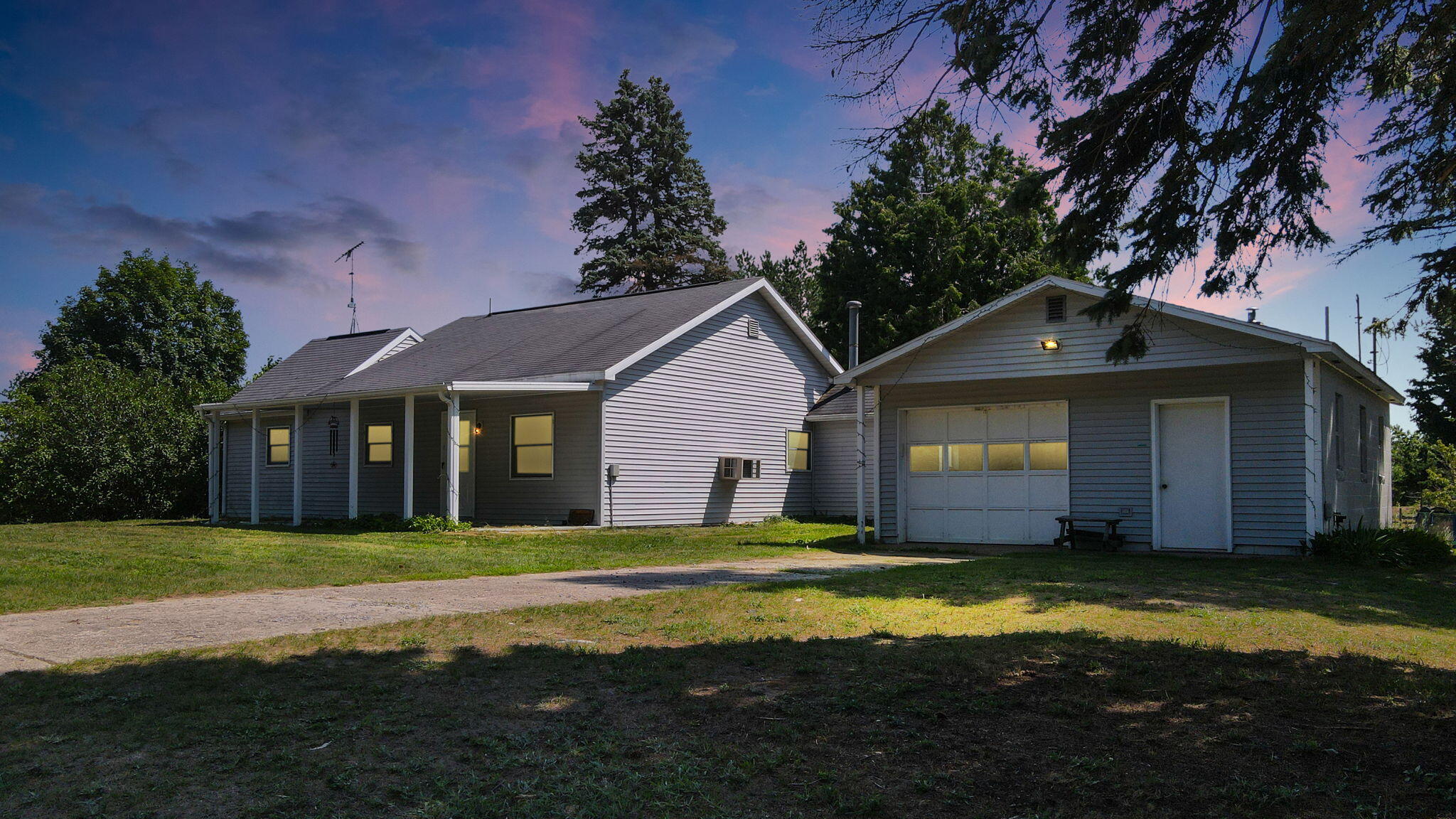 601 West 16 Road Mesick, MI 49668 - Photo 70 of 70 1-web-or-mls-Twilight