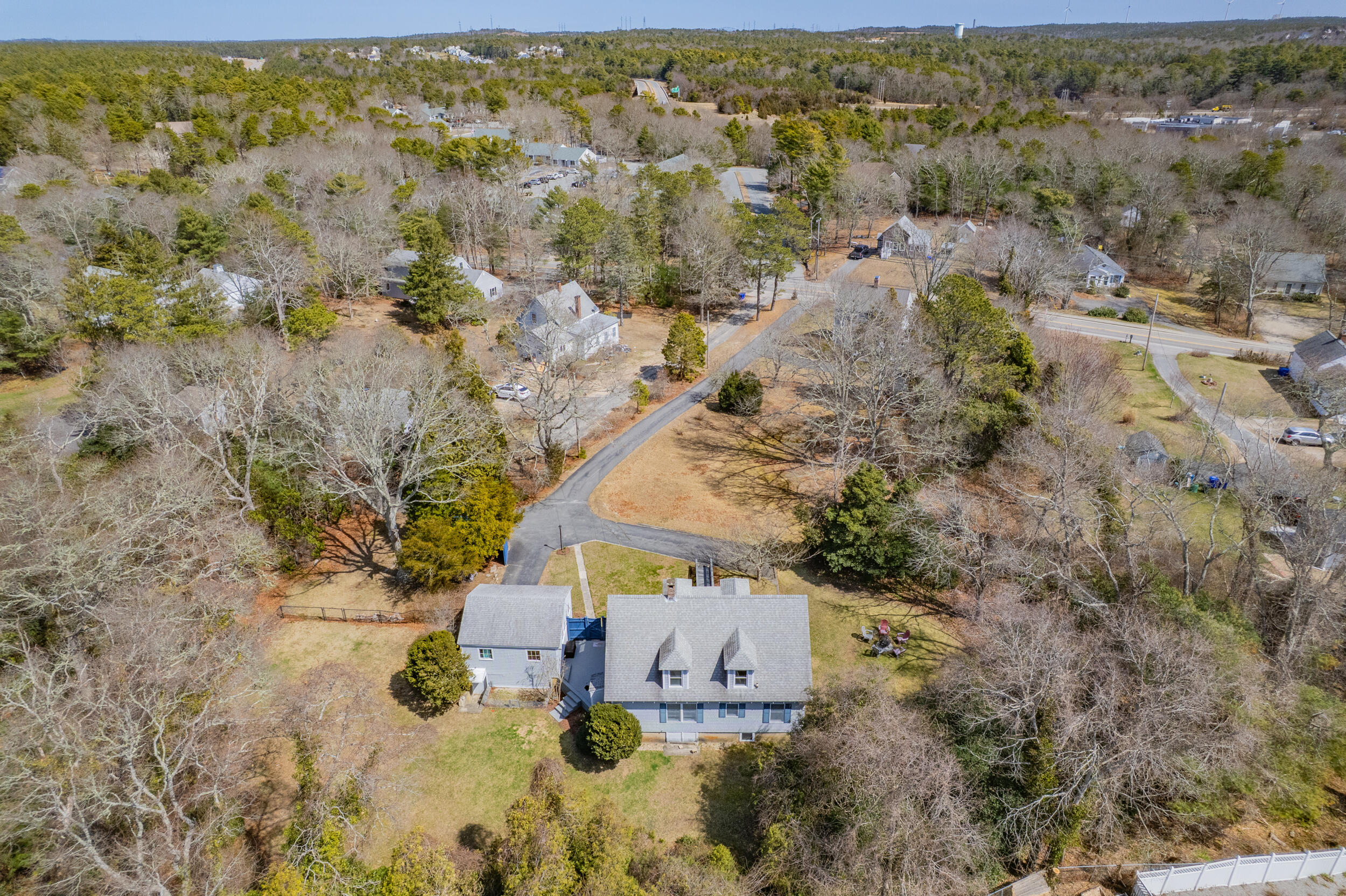 27 Head Of The Bay Road Buzzards Bay, MA 02532 - Photo 3 of 43 an aerial view of residential houses with outdoor space