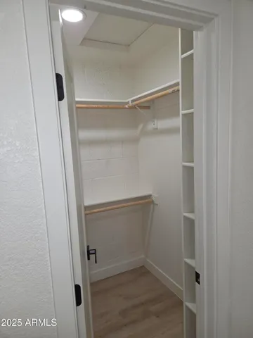 a view of closet