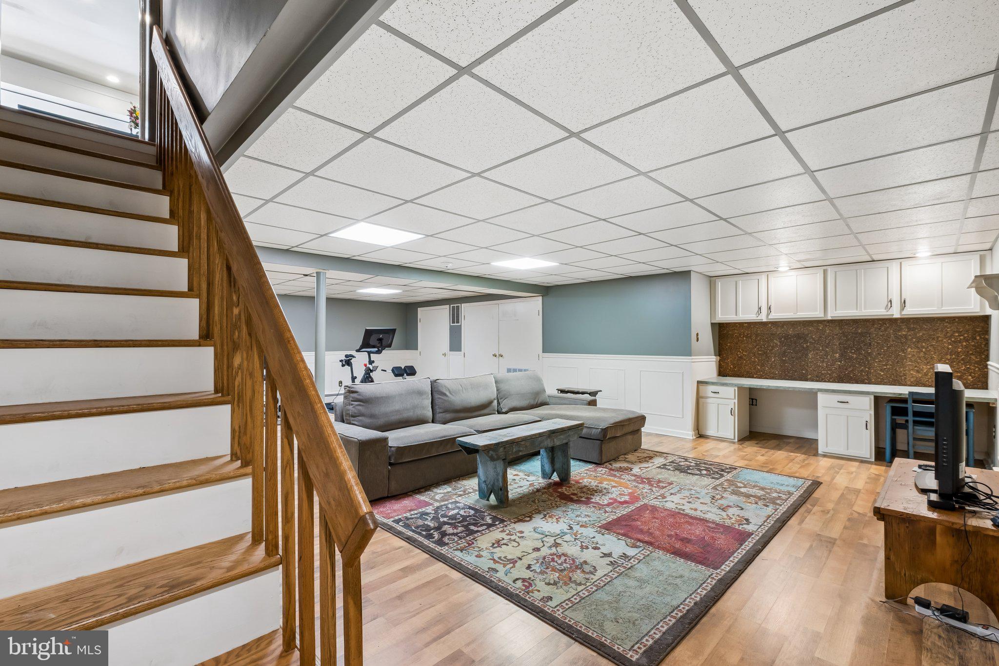713 Alene Road Ambler, PA 19002 - Photo 29 of 40 a living room with furniture and a rug