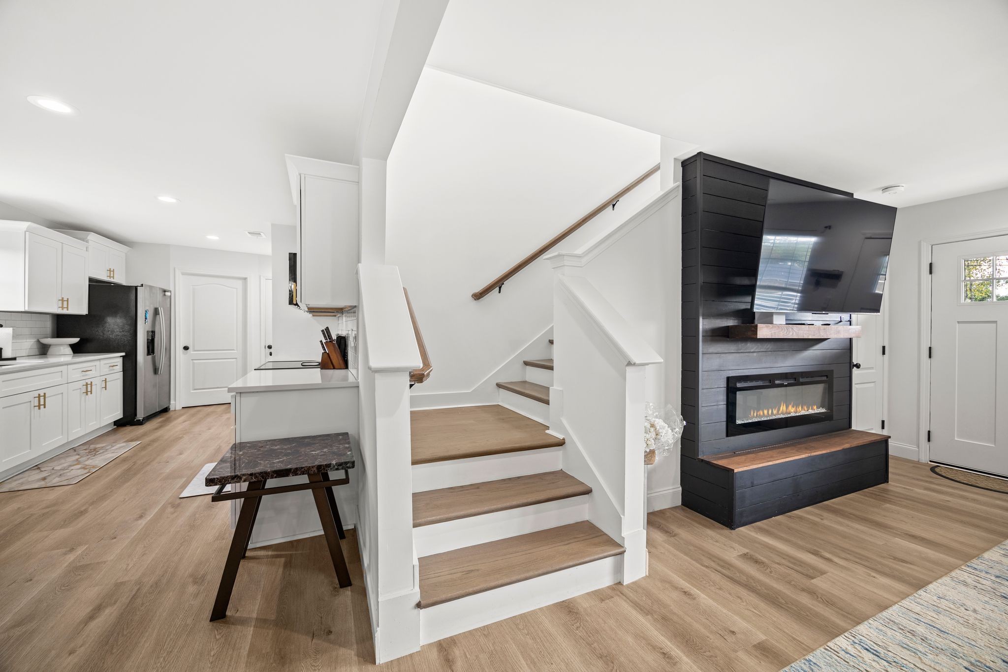 420 Larkin Springs Road Madison, TN 37115 - Photo 11 of 30 a view of kitchen with sink microwave and stove