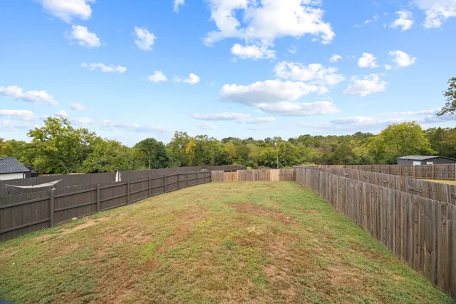 an aerial view of a residential houses