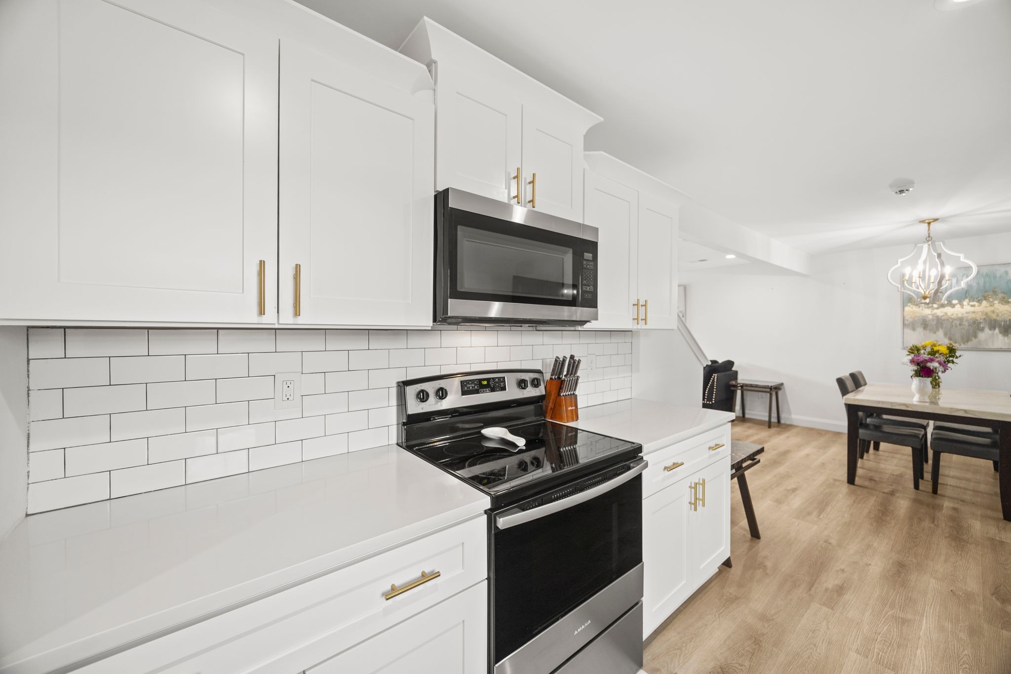 420 Larkin Springs Road Madison, TN 37115 - Photo 9 of 30 a kitchen with a sink a stove and cabinets