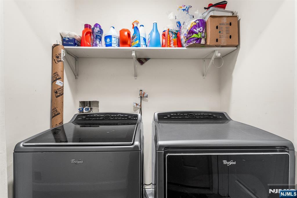128 Baltimore Avenue Hillside, NJ 07205 - Photo 23 of 50 a utility room with washer and dryer
