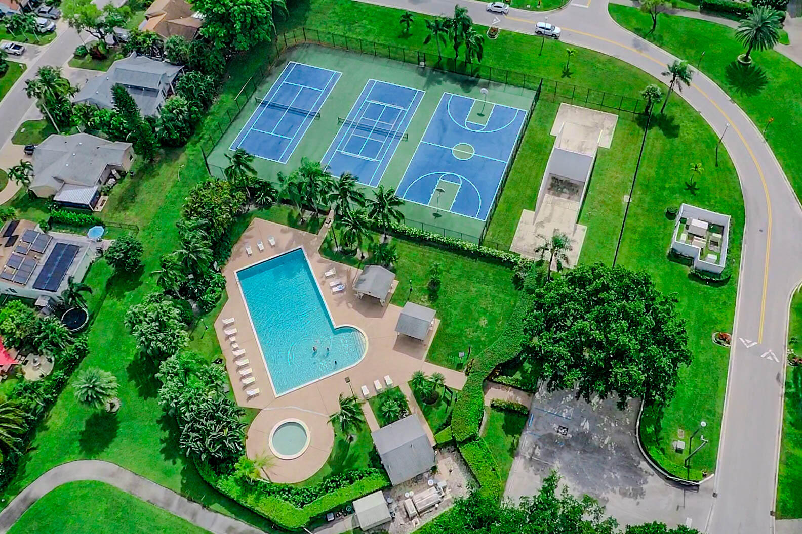 8111 Cedar Hollow Lane Boca Raton, FL 33433 - Photo 26 of 26 an aerial view of a house