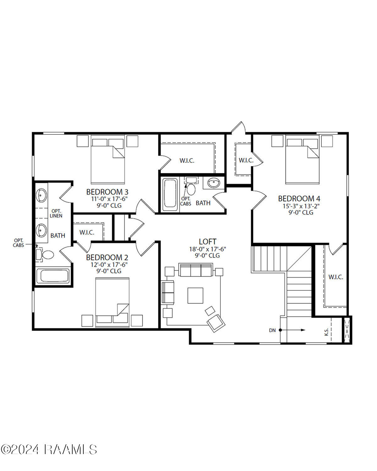 107 Field Point Way Youngsville, LA 70592 - Photo 10 of 31 Belmont II - Second Floor