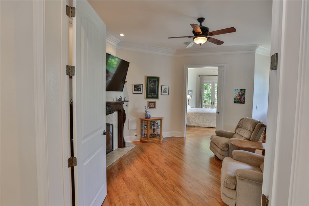 214 Wild Ginger Way Sunset, SC 29685 - Photo 35 of 49 Master Sitting Room with fireplace can be closed o