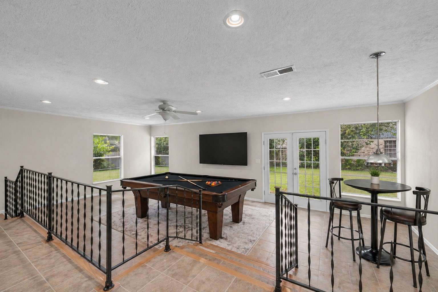 209 Summit Drive Conroe, TX 77303 - Photo 8 of 21 a view of a dining room with furniture window and outside view