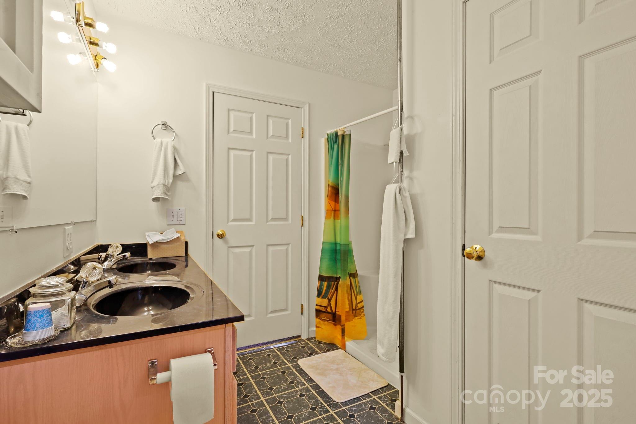 31 Barlow Road Elk Park, NC 28622 - Photo 27 of 40 a bathroom with a sink a toilet and shower