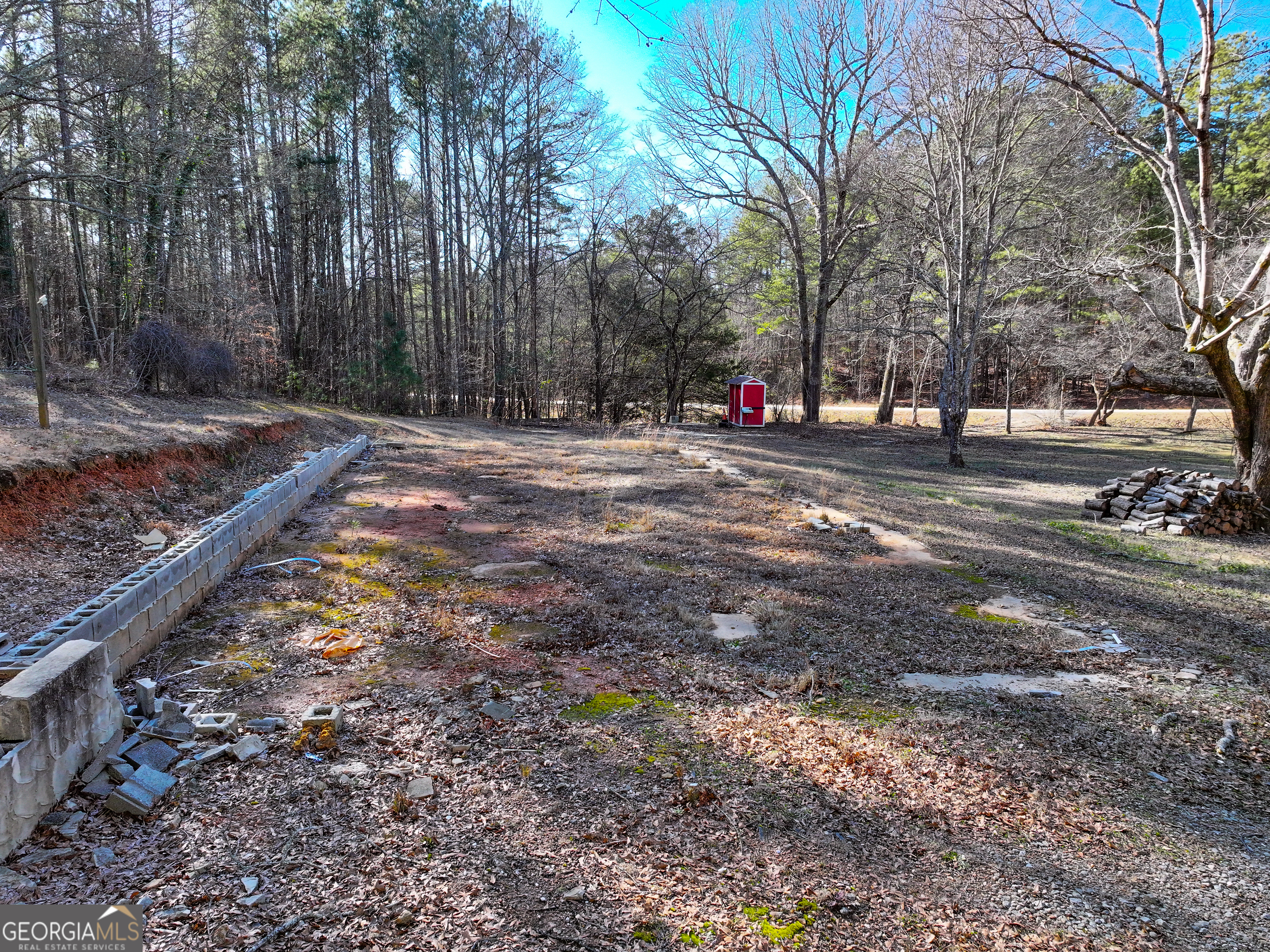 125 George Green Road Tallapoosa, GA 30176 - Photo 16 of 28 a view of road with large trees