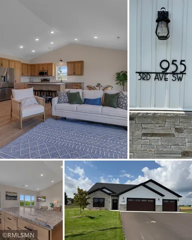 $445,990 | 955 3rd Avenue Southwest, Rice, MN 56367