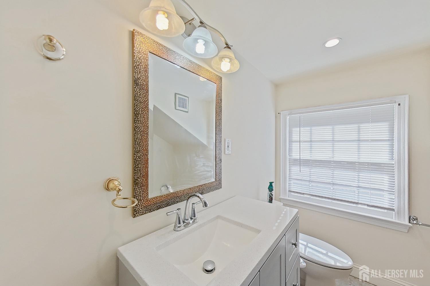 205 Ashland Road Middlesex, NJ 08846 - Photo 35 of 48 a bathroom with a sink a toilet and mirror