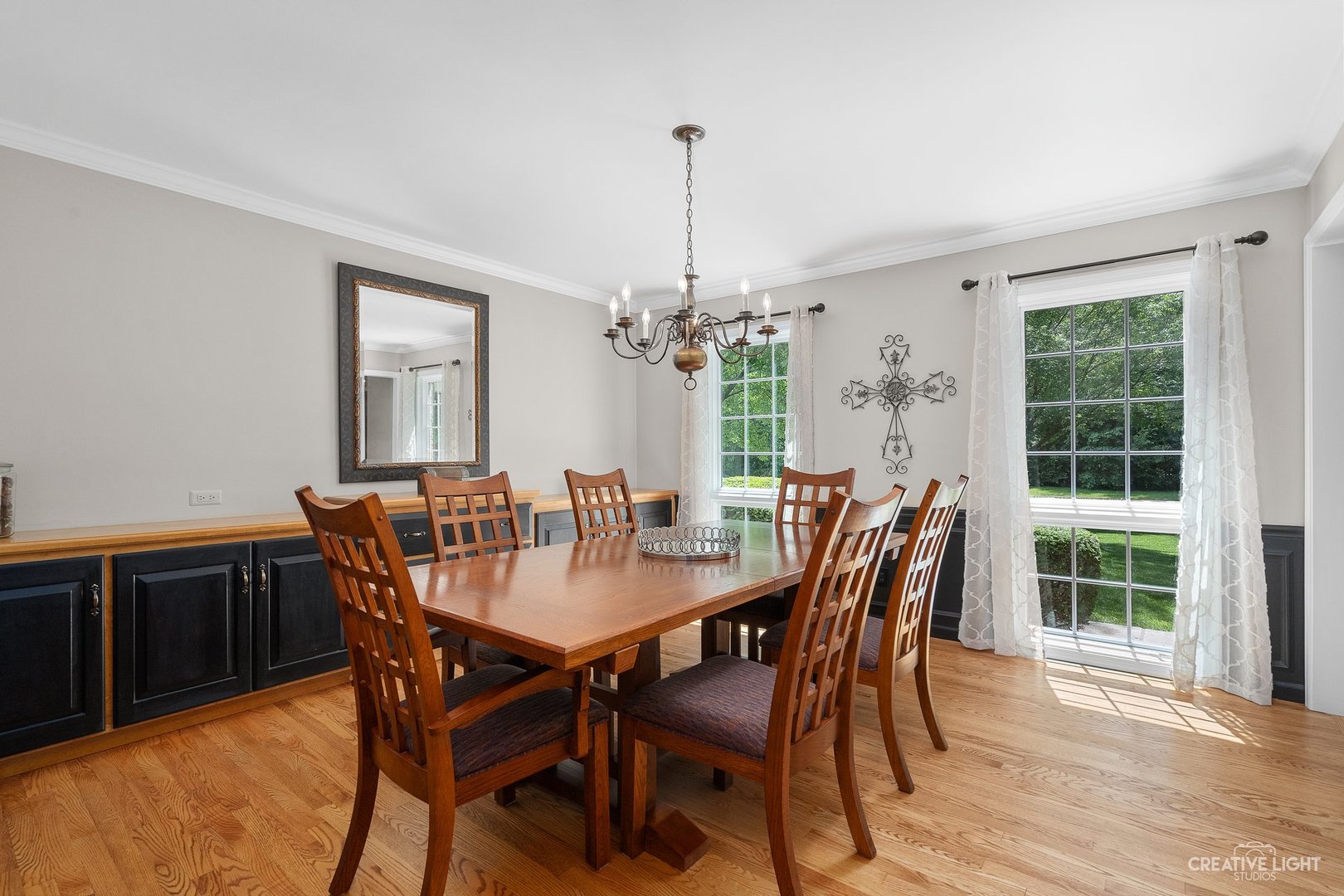 10 Aintree Road St. Charles, IL 60174 - Photo 9 of 34 a view of a dining room with furniture window and outside view