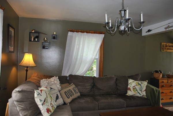 124 Partridgeville Road Templeton, MA 01468 - Photo 10 of 30 a living room with furniture and a lamp