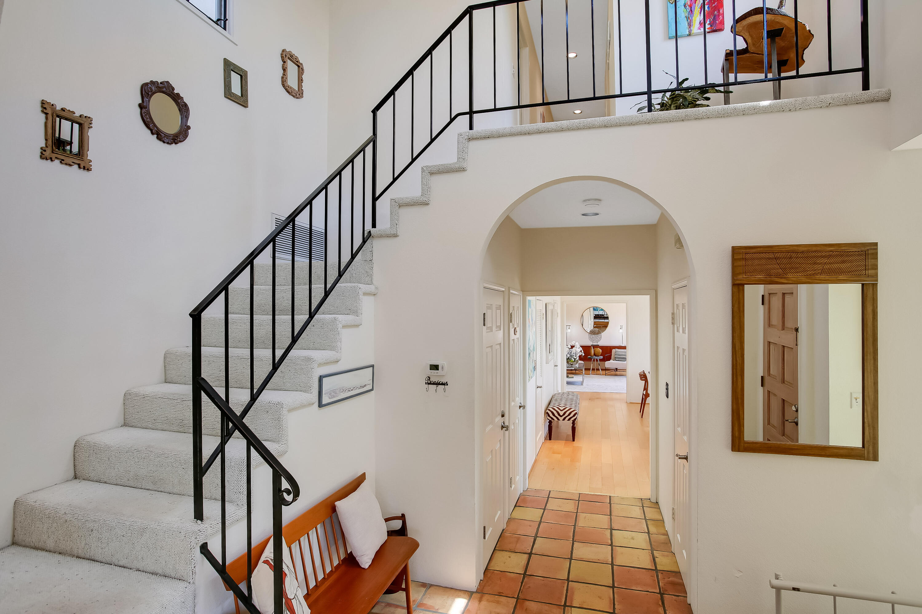 435 Fellowship Road Santa Barbara, CA 93109 - Photo 11 of 47 a view of an entryway with wooden floor
