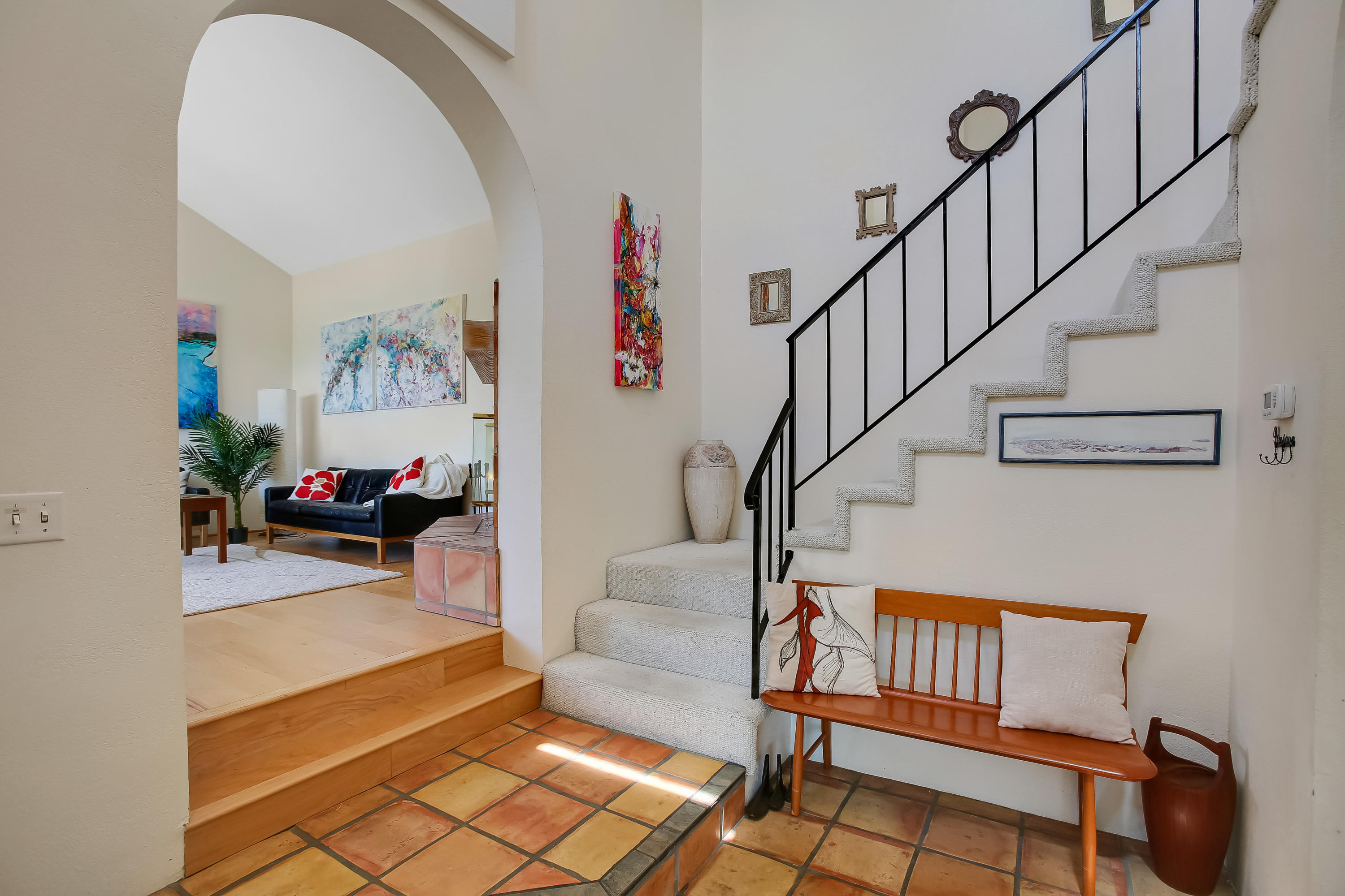 435 Fellowship Road Santa Barbara, CA 93109 - Photo 10 of 47 a view of entryway livingroom and hall
