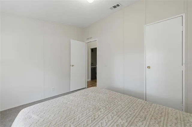 a view of a room with an empty space