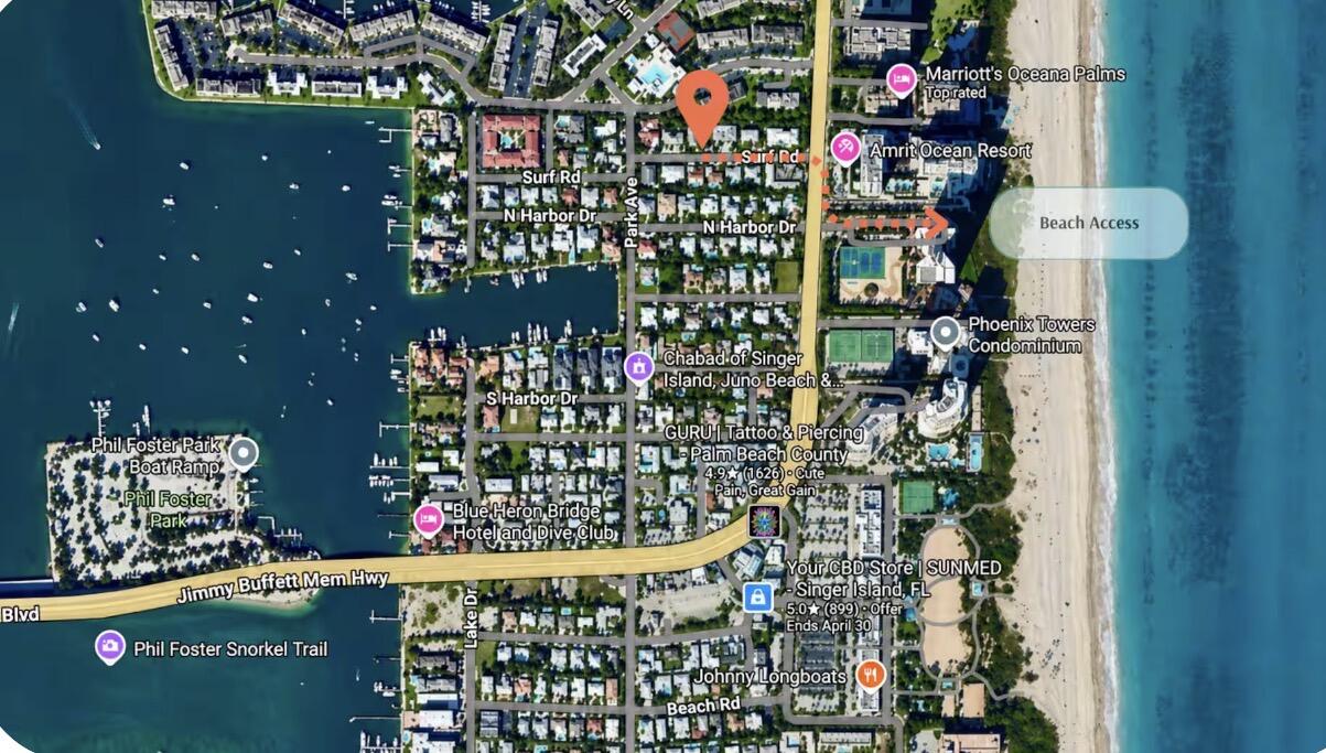 1216 Surf Road Singer Island, FL 33404 - Photo 13 of 15 a city view