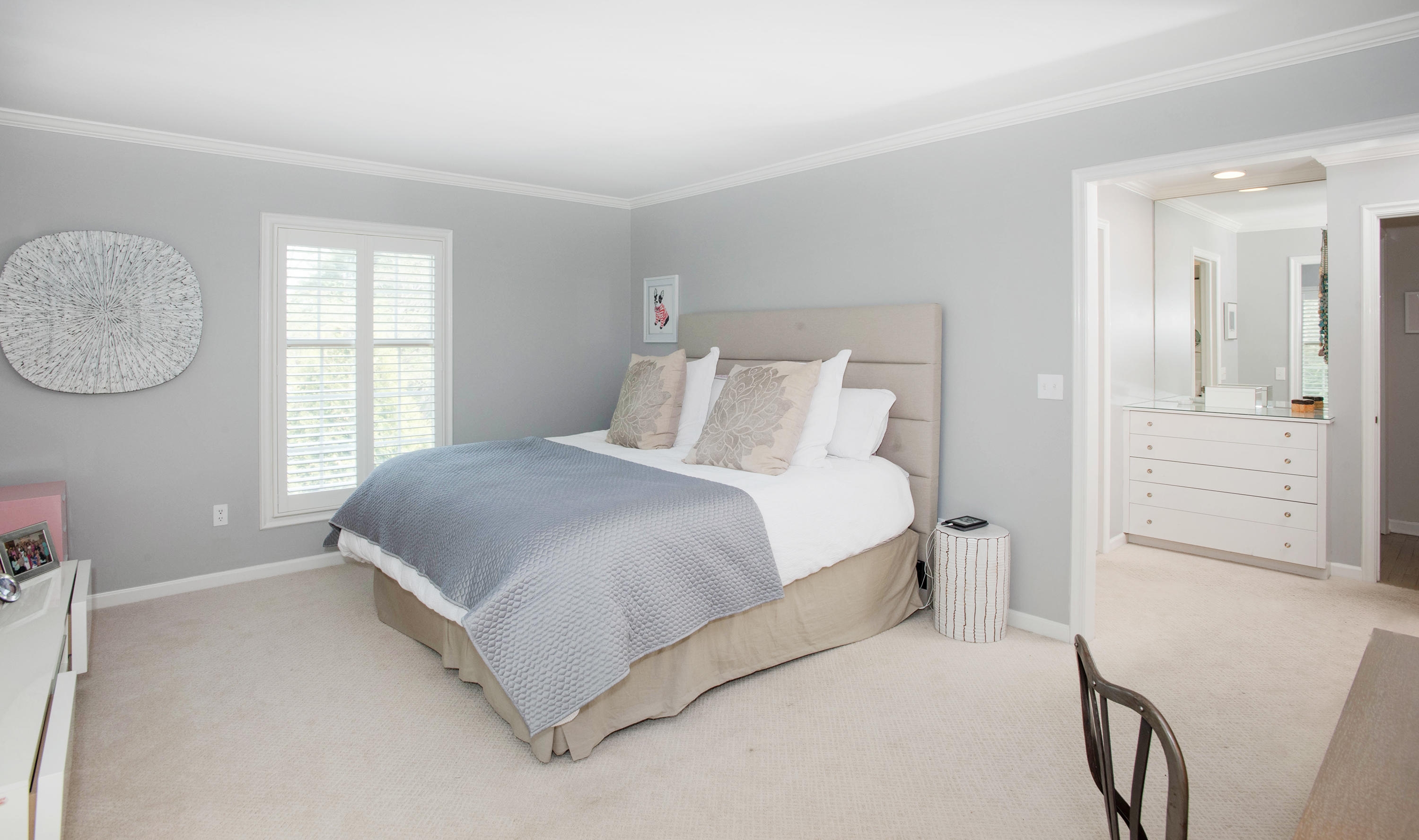 141 Oenoke Ridge New Canaan, CT 06840 - Photo 13 of 18 a bedroom with a bed and closet