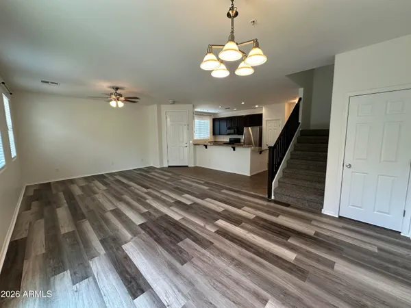 a view of empty room with window