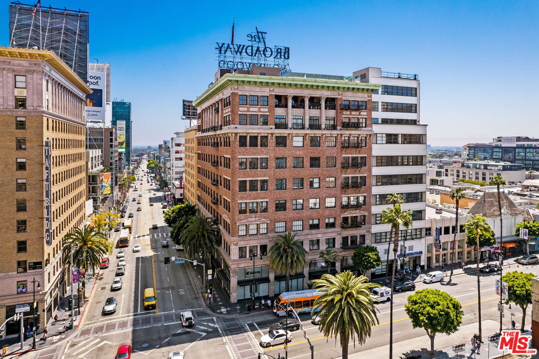 a front view of a building