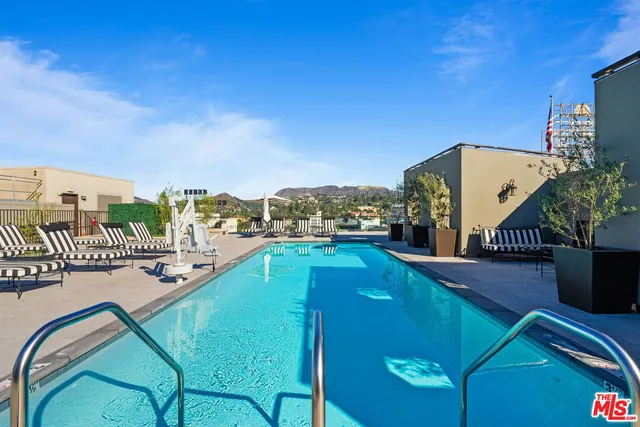 a view of a city from a balcony