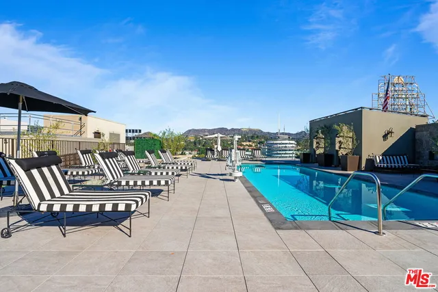 an outdoor space with patio