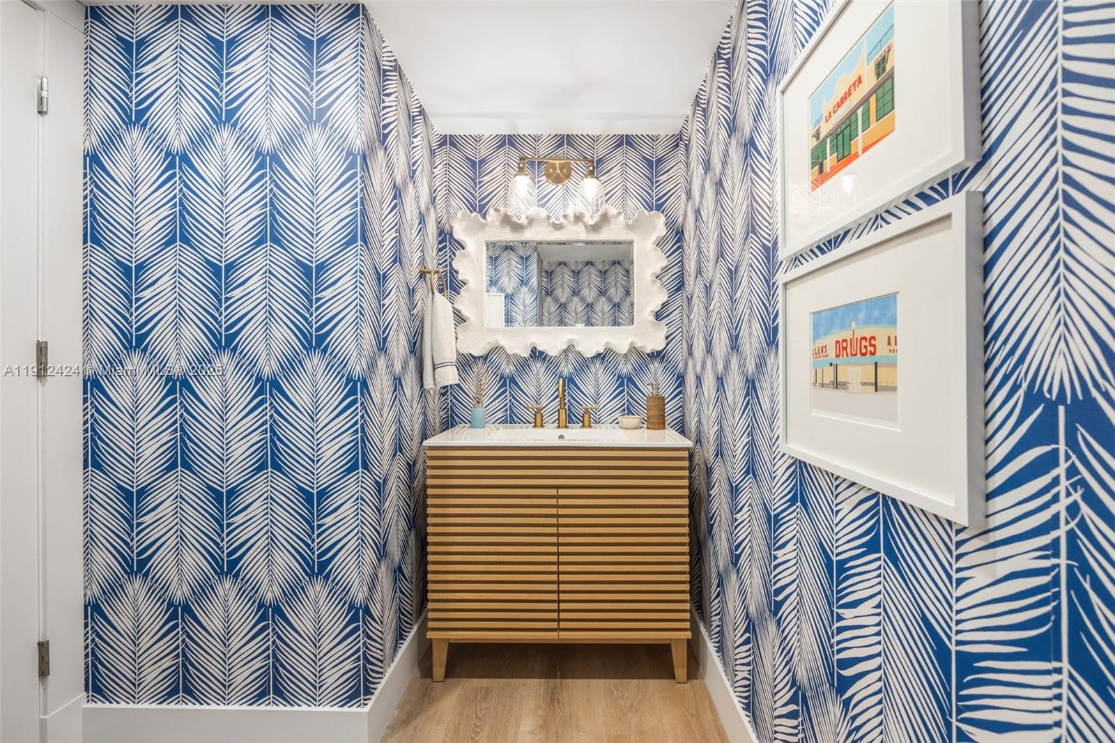 11537 Southwest 64th Street, Unit A83 Miami, FL 33173 - Photo 8 of 24 a view of balcony with wooden floor