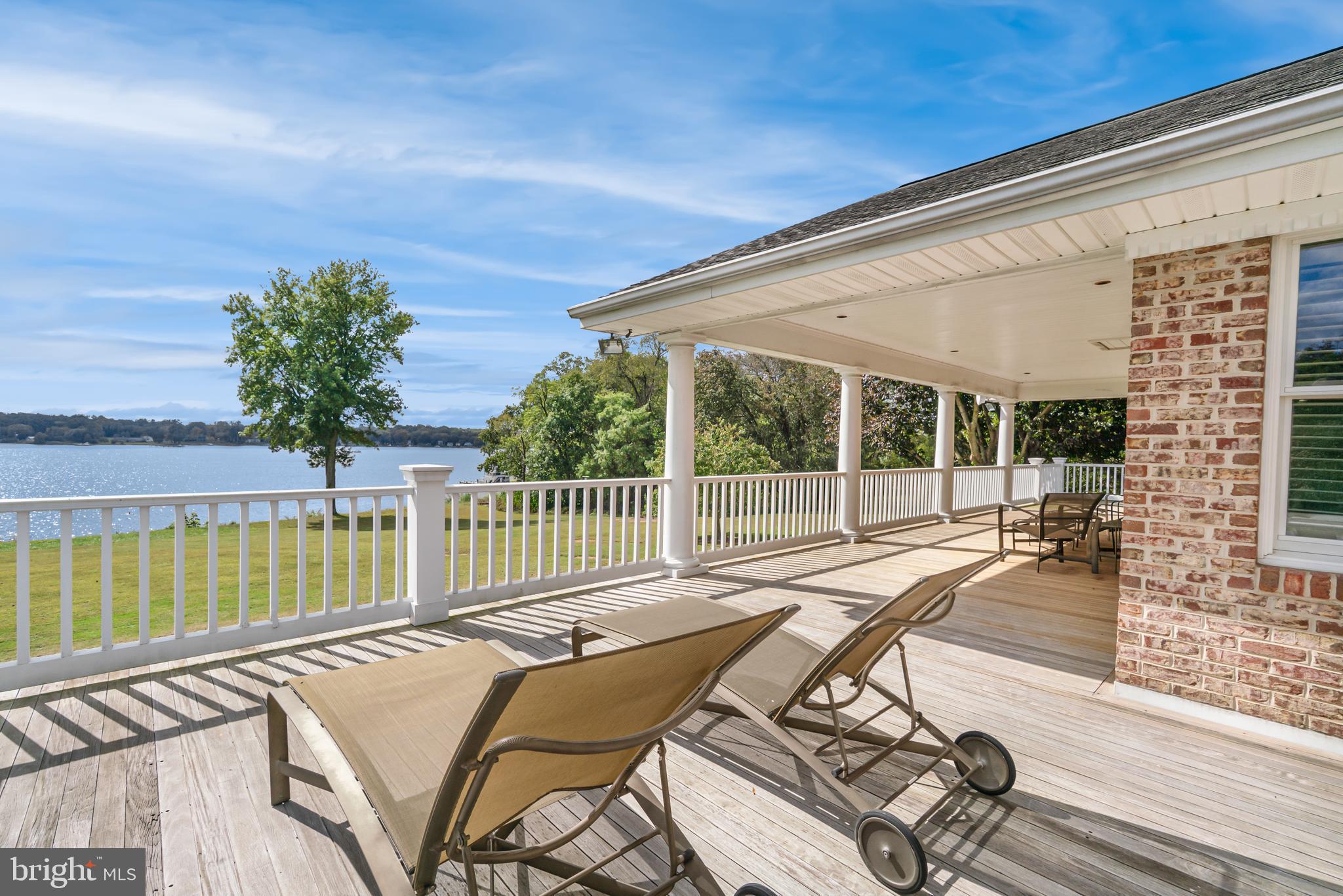 750 Cassidy Wharf Road Earleville, MD 21919 - Photo 25 of 147 Main Residence 2nd Floor Verandah