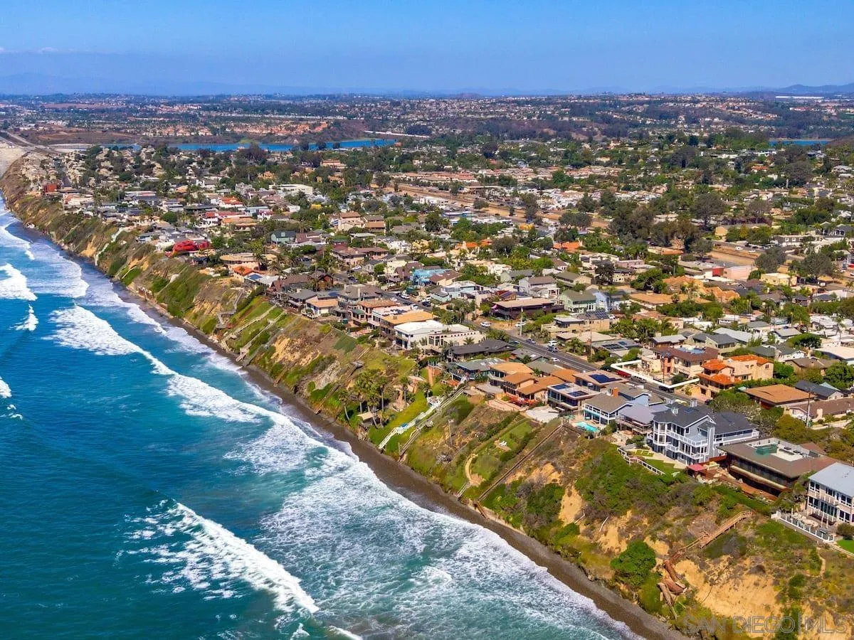 1235 Neptune Avenue Encinitas, CA 92024 - Photo 32 of 32 an aerial view of residential houses with outdoor space