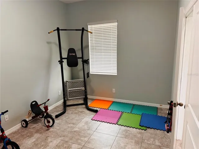 a room with musical instruments