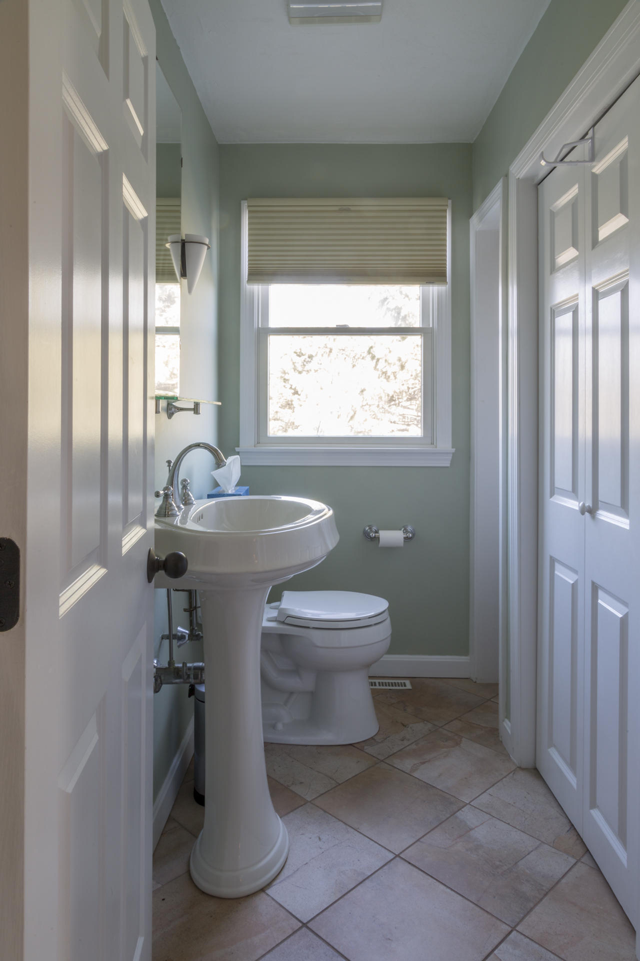 2118 Main Street Chatham, MA 02633 - Photo 19 of 33 a bathroom with a toilet sink and mirror