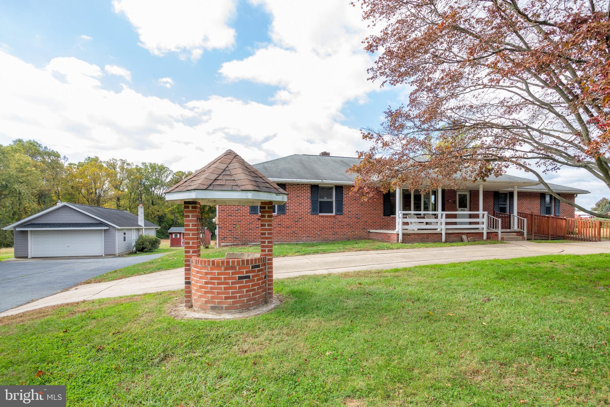 1457 Appleton Road Elkton, MD 21921 - Photo 3 of 36 Brick covered well & covered front porch