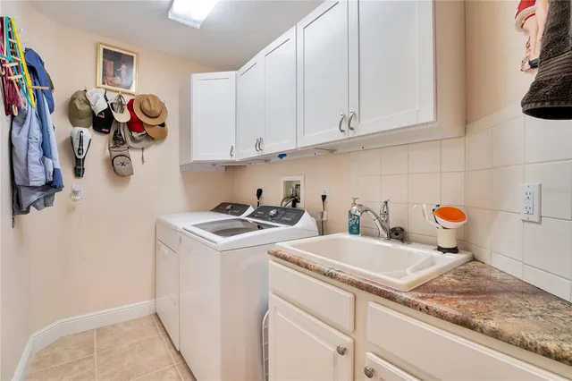 a view of storage and utility room