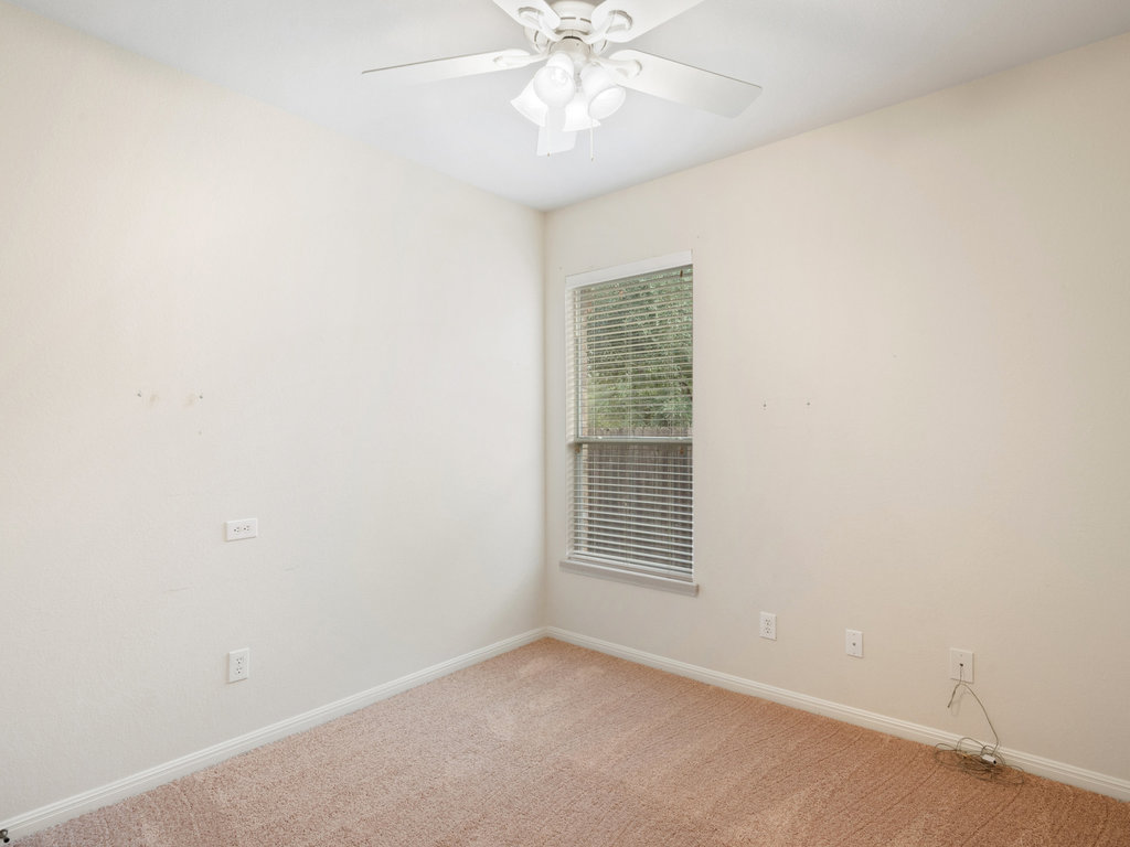 1858 Nelson Ranch Loop Cedar Park, TX 78613 - Photo 21 of 32 Unfurnished room with carpet floors and ceiling fan