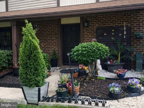 a bunch of flowers are in front of a house