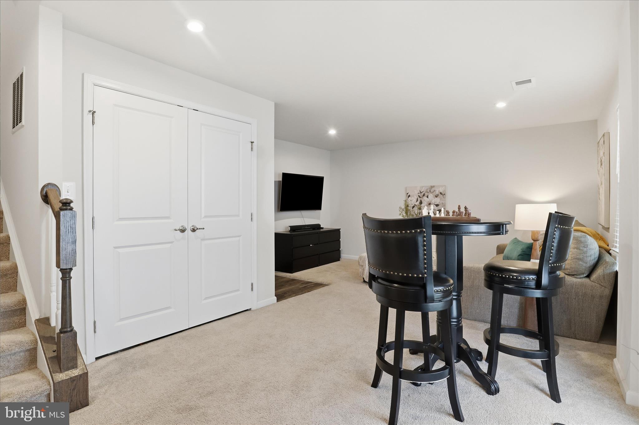 506 View Point Way Fredericksburg, VA 22405 - Photo 27 of 39 a view of a dining room with furniture and a kitchen