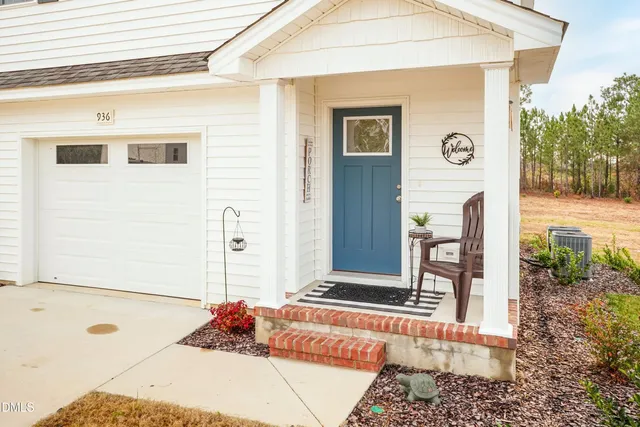 a front view of a house with shower