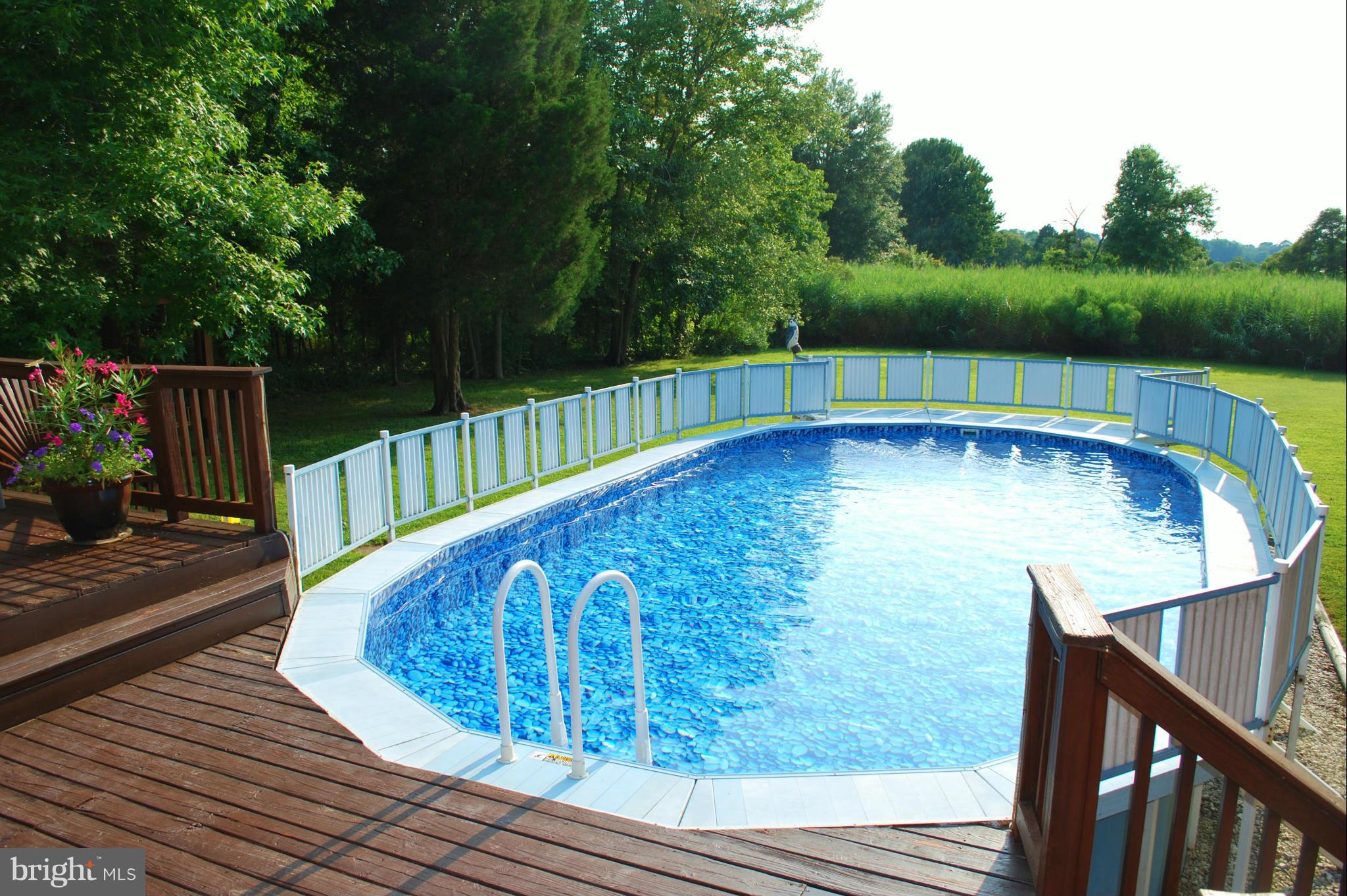 6188 Shady Side Road Shady Side, MD 20764 - Photo 26 of 30 Pool overlooks beautiful back yard!