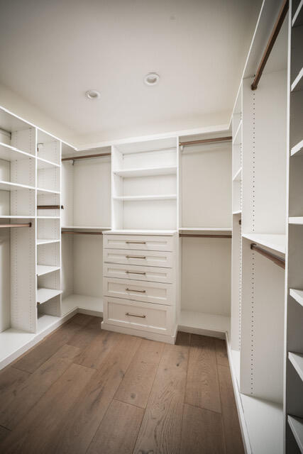 1383 School House Road Santa Barbara, CA 93108 - Photo 9 of 10 a view of walk in closet with empty racks