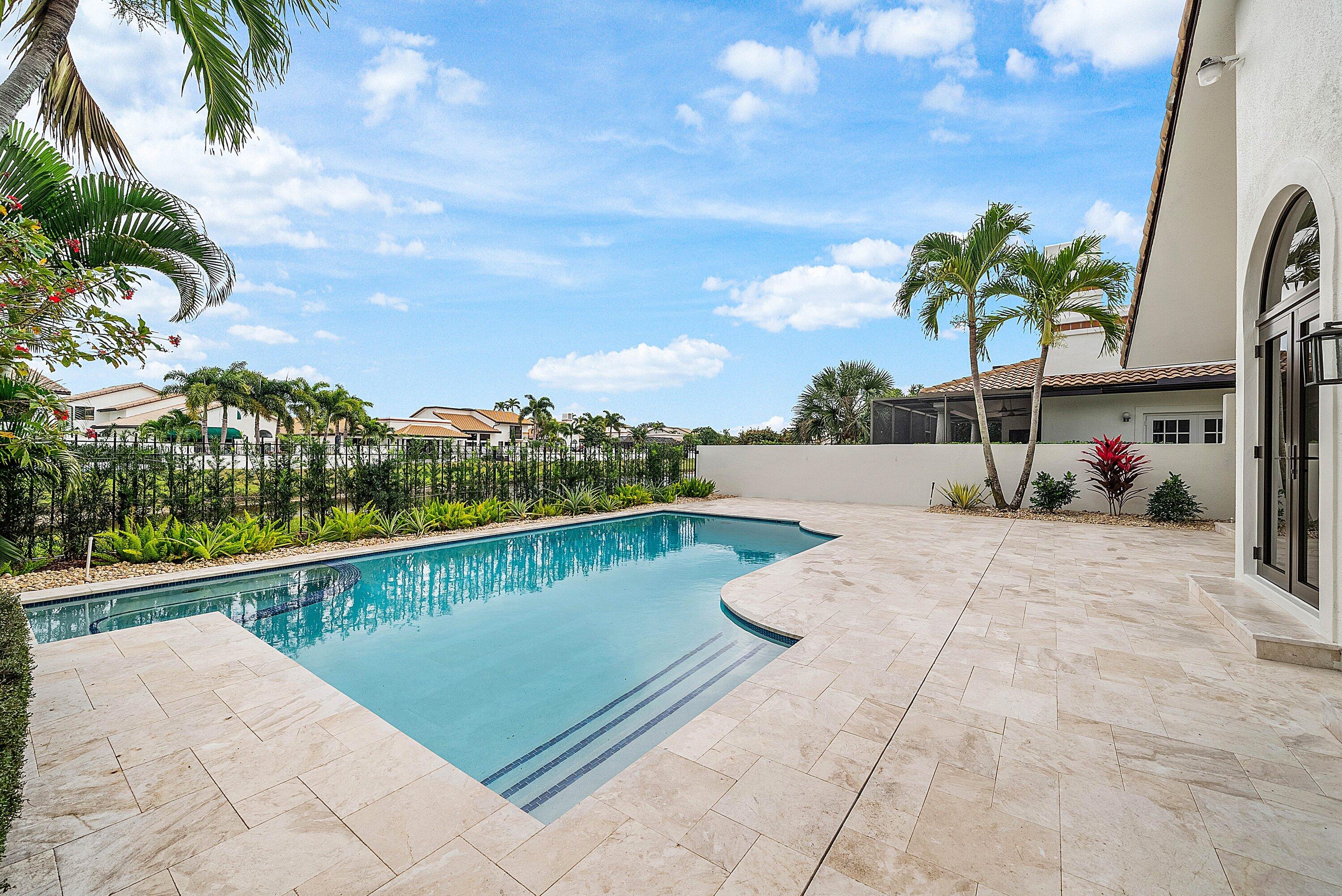 6547 Via Rosa Boca Raton, FL 33433 - Photo 41 of 55 a view of swimming pool from a balcony
