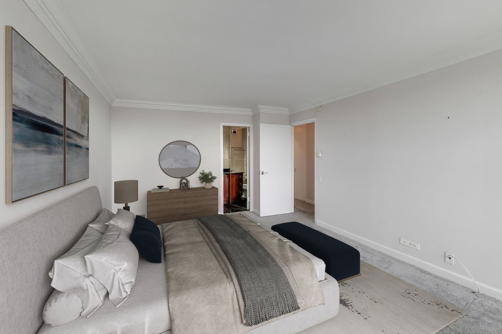 5733 North Sheridan Road, Unit 23B Chicago, IL 60660 - Photo 15 of 33 a bedroom with a bed and window